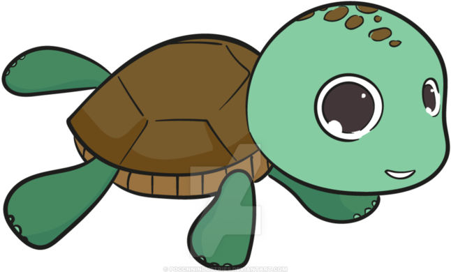Chibi Squirt For Print Clipart (670x1191), Png Download