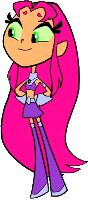 Teen Titans Go Wikia - Star Fire Teen Titans Go Clipart (466x720), Png Download