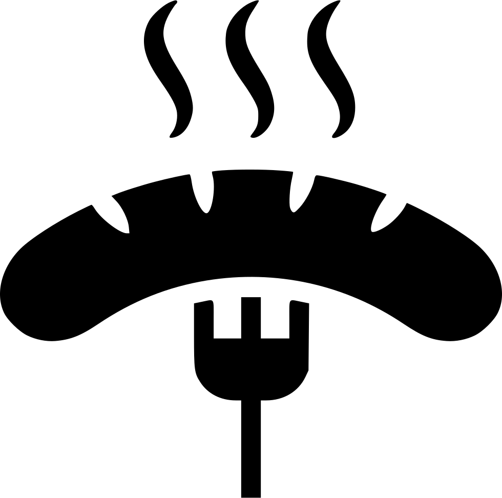 Sausage Hot Grill Bbq Party Svg Png Icon Free Download - Bbq Icon Png Clipart (980x972), Png Download