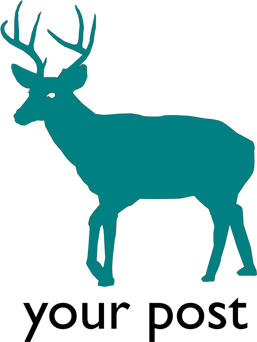 White-tailed Deer Silhouette Clip Art - Transparent Deer Silhouette - Png Download (896x1204), Png Download