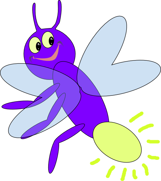 My Firefly Clip Art - Firefly Clipart Png Transparent Png (534x599), Png Download