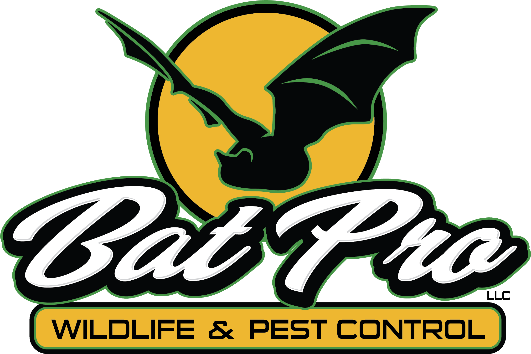 Batpro® Wildlife & Pest Control, Llc Clipart (2388x1651), Png Download