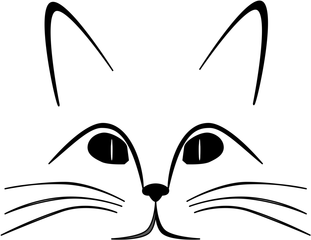 Cat Hat Clipart Svg Black And White Clipart Of Cat - Box And Whisker Plot Cat - Png Download (1024x983), Png Download