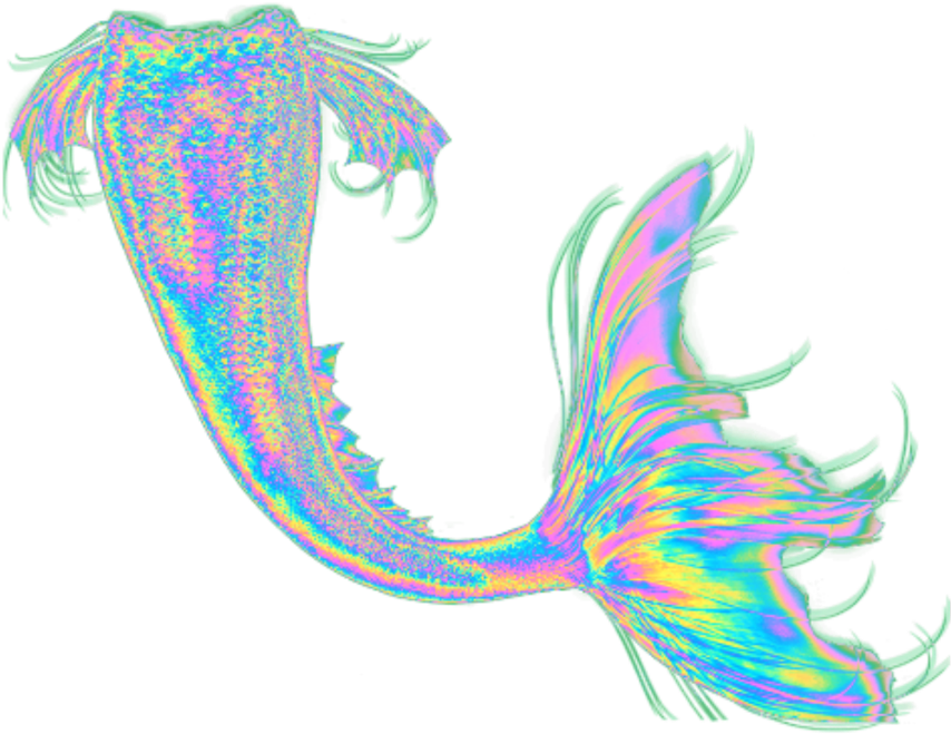 Mermaid Tail Transparent Background Clipart (1024x1024), Png Download