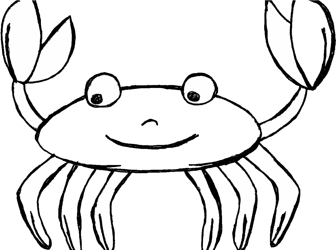 Mermaid Clipart Black And White - Sea Animals Clipart Black And White - Png Download (1290x829), Png Download