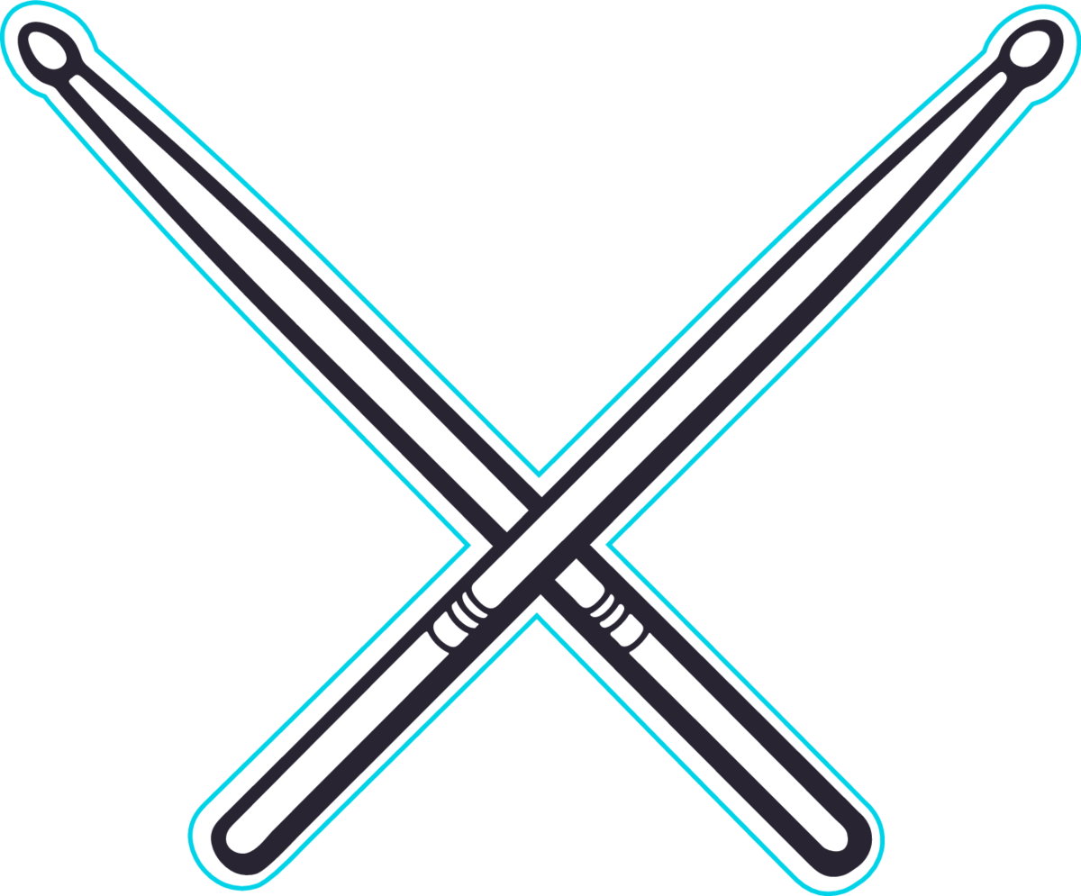 Transparent Crossed Drumsticks Clipart Clipart Drum Stick Png