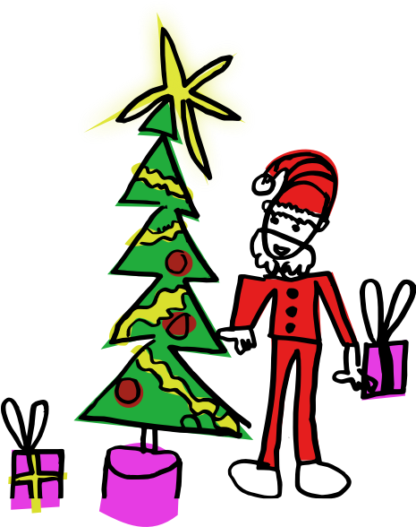 Christmas Tree-1574077804 Clipart (600x600), Png Download