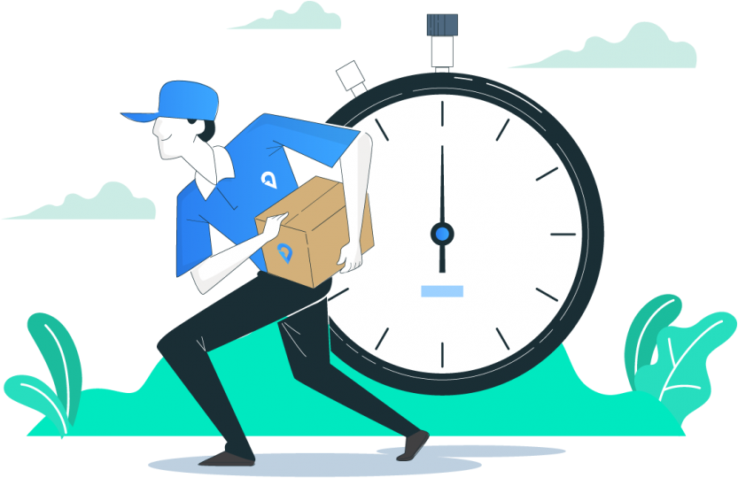 Instant Delivery Services, Instant Delivery Is The - Illustration Clipart (915x664), Png Download