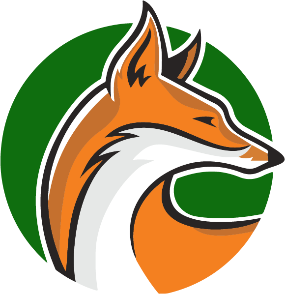 E - Fox Clipart (638x647), Png Download