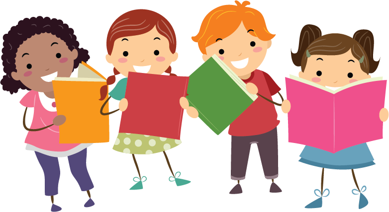 Children With Books - Happy World Book Day 2020 Clipart (782x427), Png Download