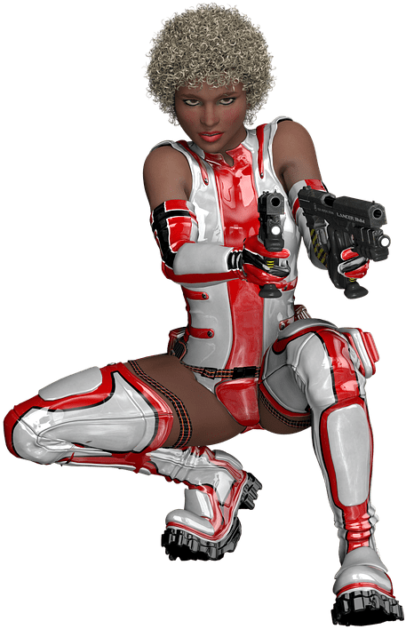 Sci Fi Warrior Clip Arts - Science Fiction - Png Download (666x720), Png Download