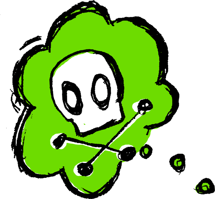 Toxic Friends Clipart (750x695), Png Download