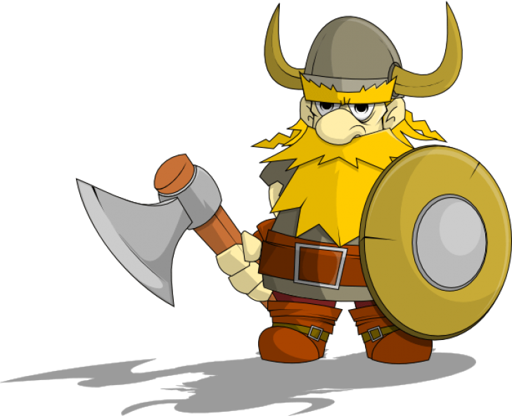 Viking Clipart Word - Viking Clipart Png Transparent Png (728x591), Png Download