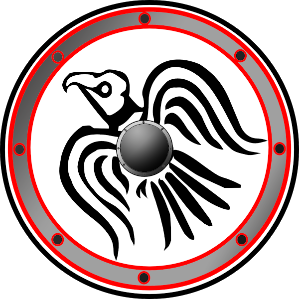 Raven Flag Clipart (600x600), Png Download