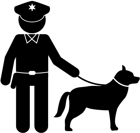 Boxer German Shepherd Police Dog Dog Breed Clip Art - Dog Police Icon - Png Download (640x480), Png Download