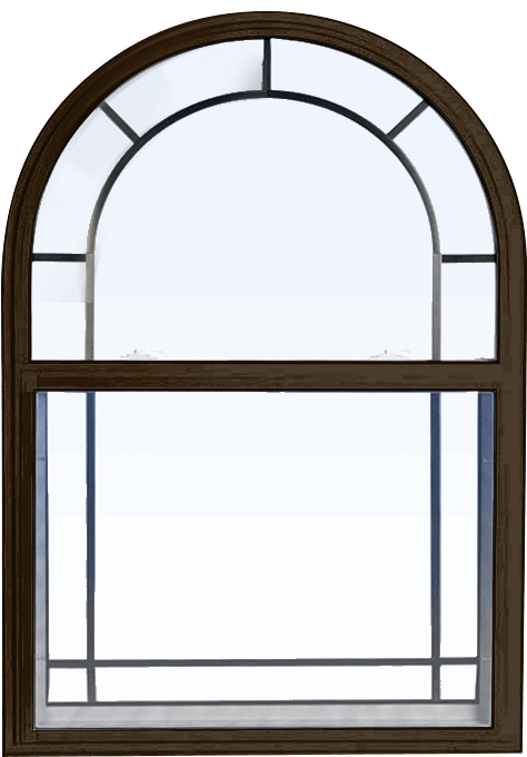 Custom Commercial Brown Color Replacement Pvc Hung - Window Clipart (474x680), Png Download