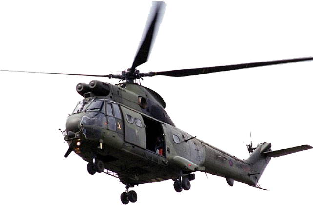 Transparent Background Helicopter Png Clipart (640x480), Png Download
