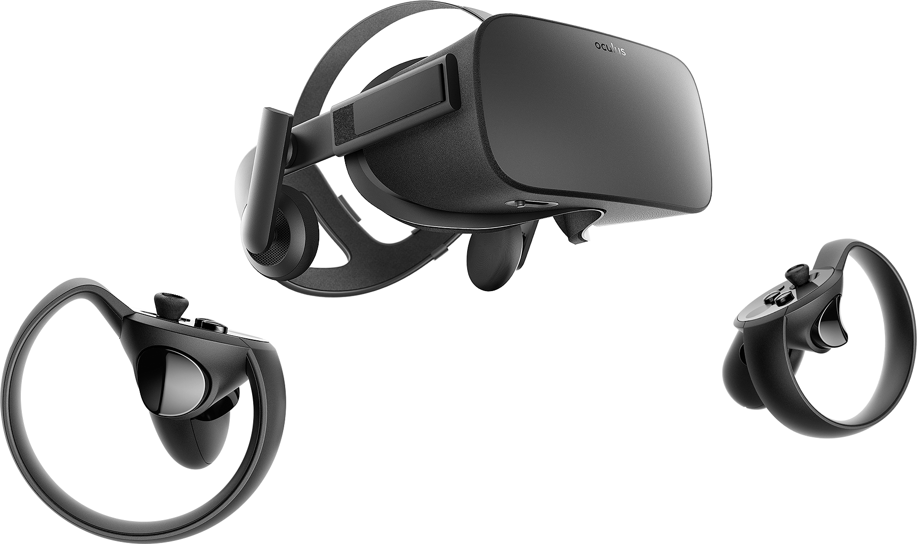 Oculus Rift Virtual Reality Headset Htc Vive Oculus - Oculus Rift Clipart (1804x1071), Png Download