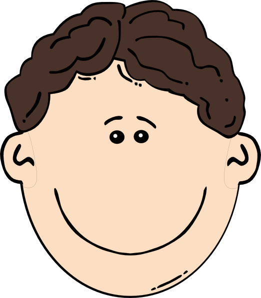 Boy Sad Face Clip Art - Png Download (522x597), Png Download