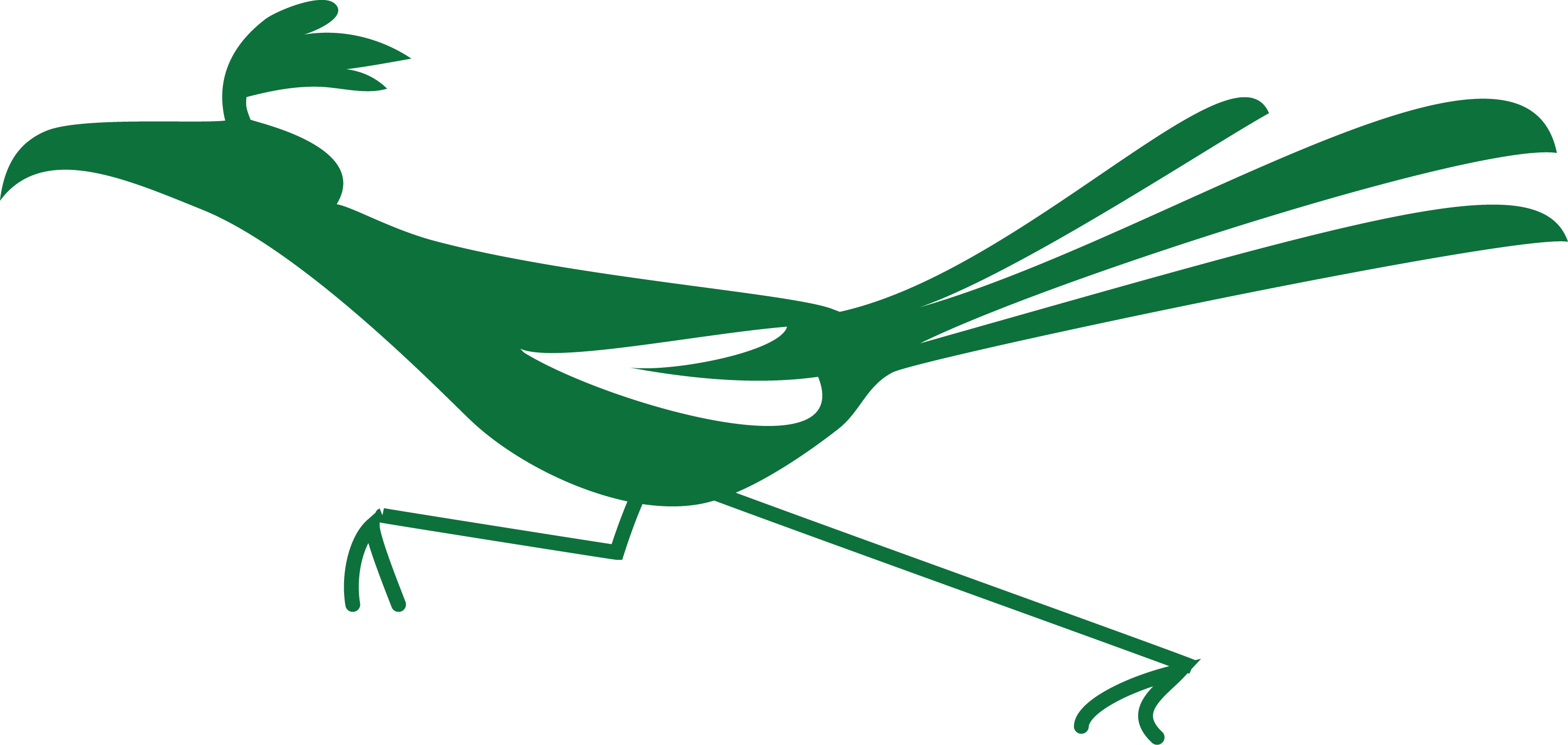 Crafton Hills College Roadrunner Clipart (2962x1408), Png Download