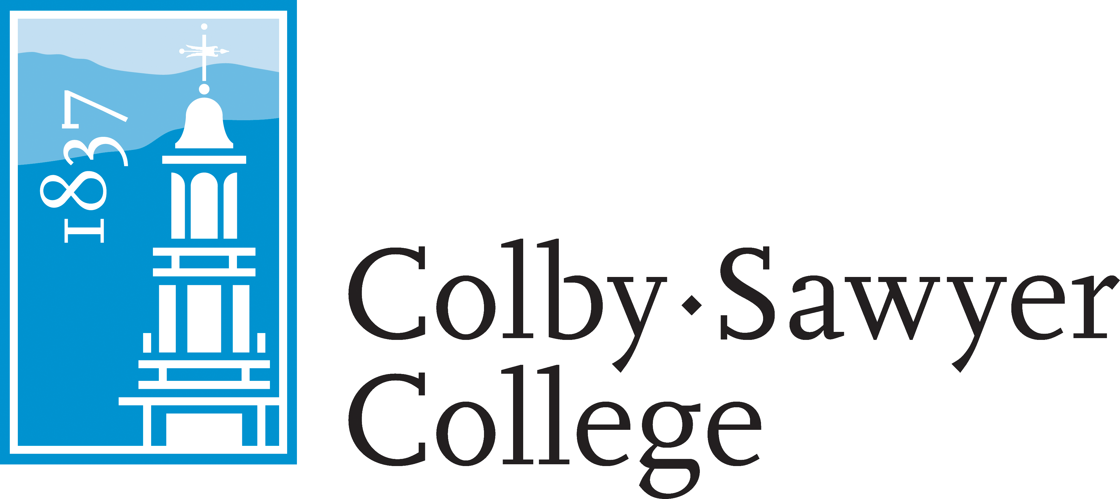 Horizontal Logo Transparent - Colby–sawyer College Clipart (3772x1681), Png Download