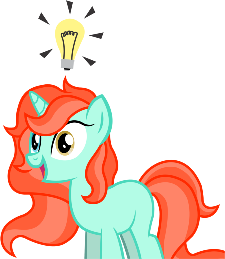 Sunrise Shimmer Has An Idea By Steampunksalutation - Cartoon Clipart (756x872), Png Download