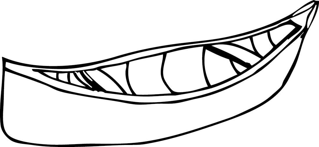 Girl Scout Camp Clip Art Black And White - Png Download (1100x508), Png Download