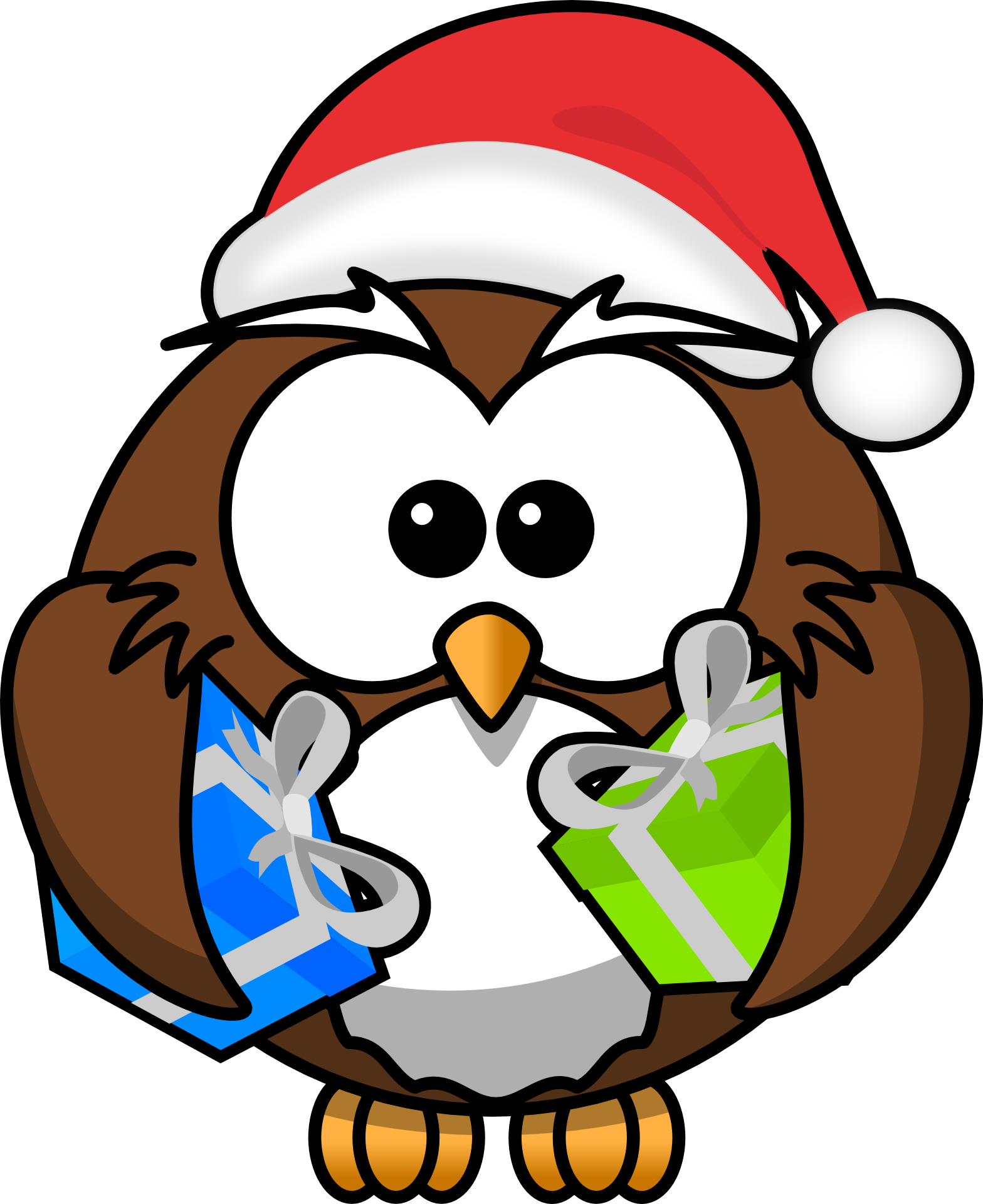 Christmas Animals Clipart - Png Download (1568x1920), Png Download