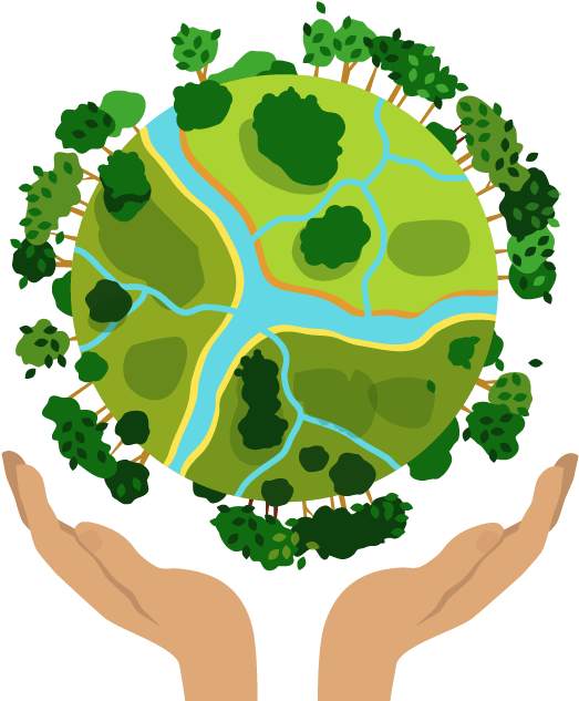 Happy Earth Day Png Clipart (612x644), Png Download
