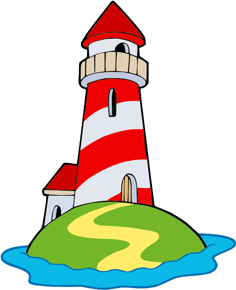 Clip Art Portable Network Graphics Vector Graphics - Light House Cartoon Png Transparent Png (650x1166), Png Download