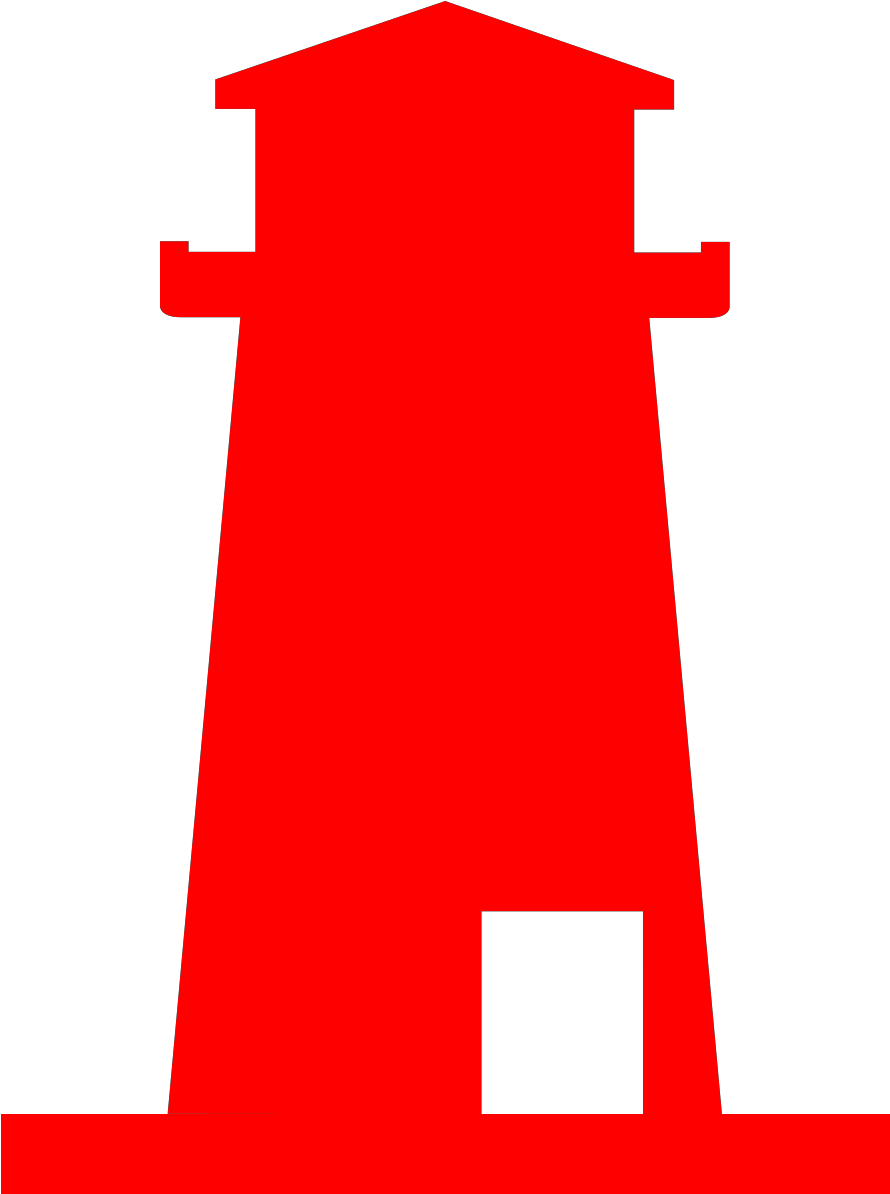 Light House Red Clipart - Png Download (1600x1600), Png Download