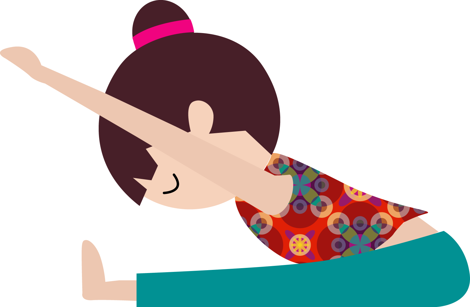 Sit And Reach Clipart - Png Download - Full Size Clipart (#5529779