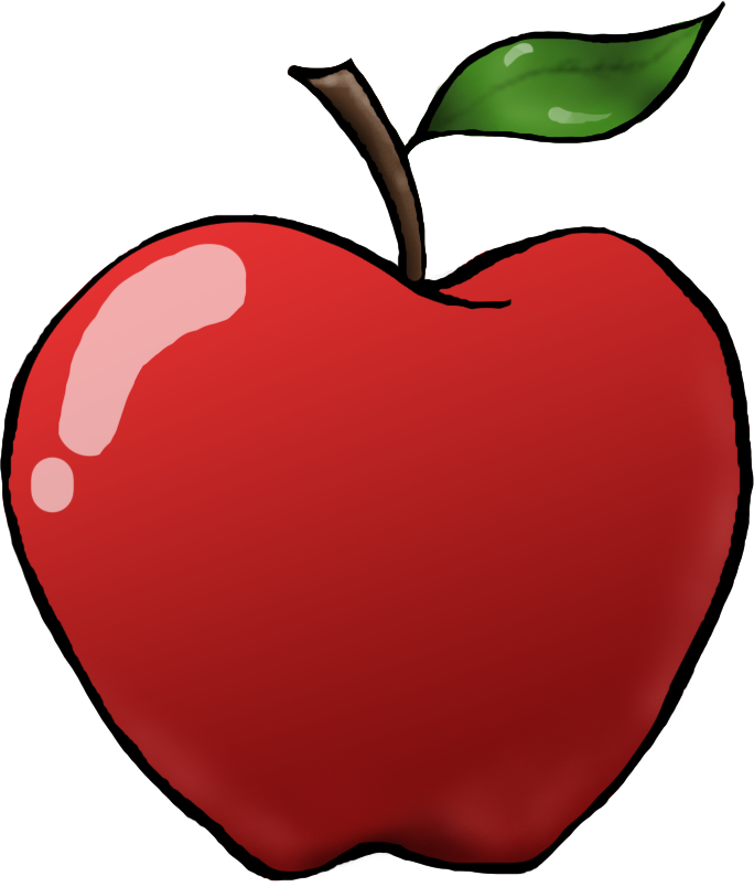 Apple Preschool Clipart (684x804), Png Download