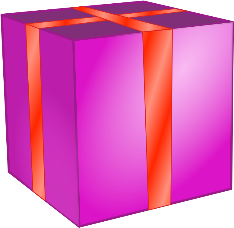 Present T Bag Clipart Free Images - Gift Box Without Bow - Png Download (800x775), Png Download