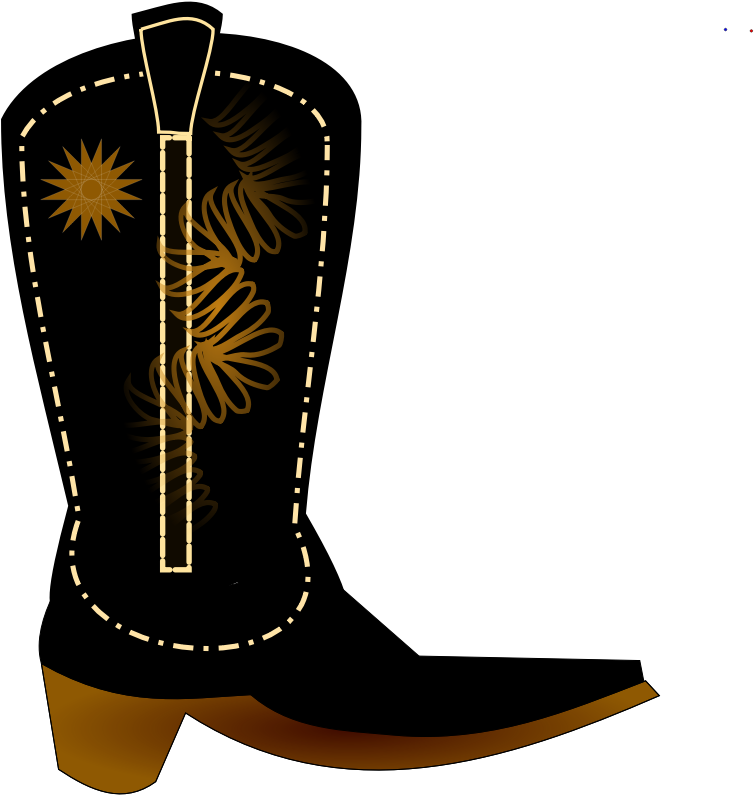 Cowboy Boot Clipart Png , Png Download - Cowboy Boot Png Clipart Transparent Png (754x795), Png Download