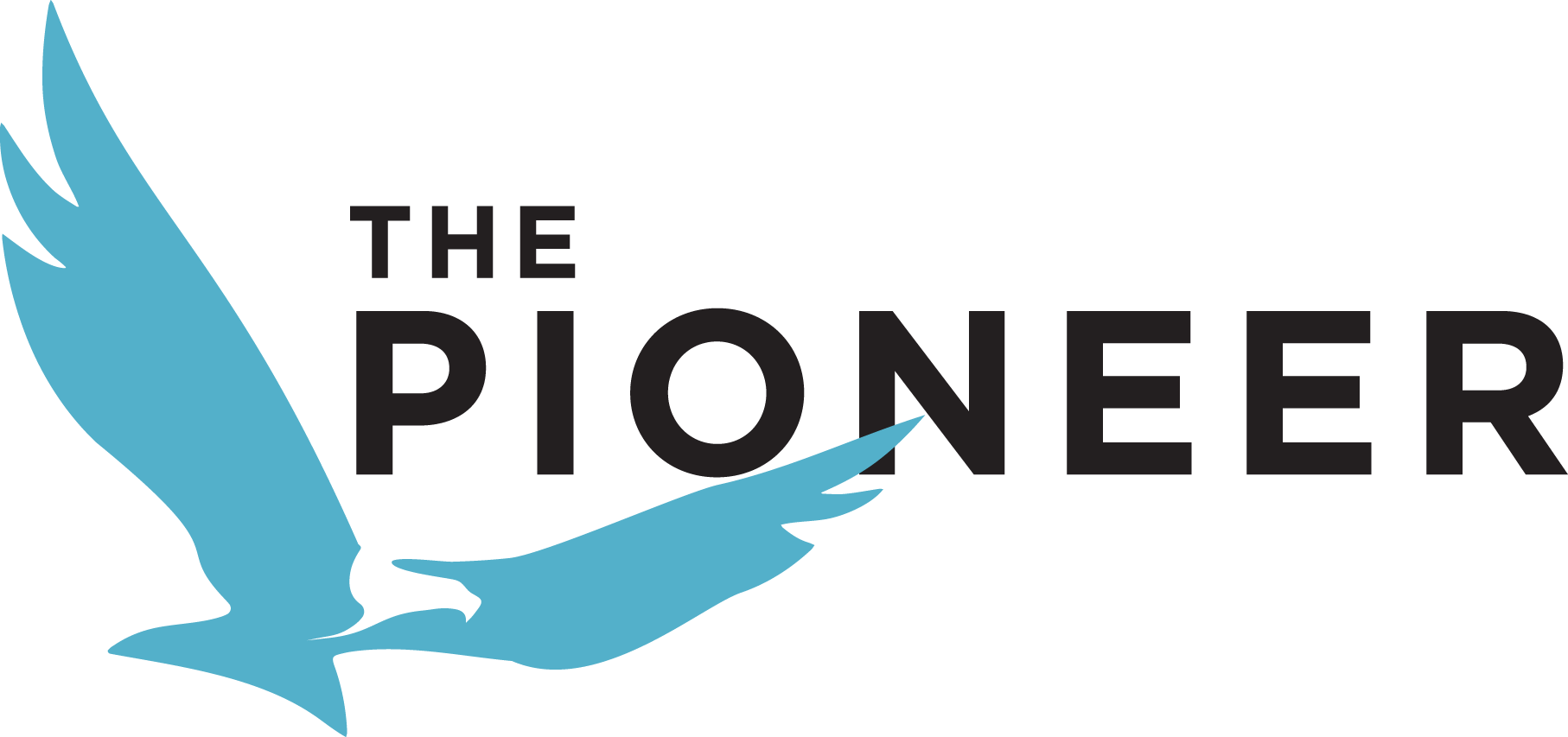 Transparent Pioneer Mascot Clipart - Pioneer Logo Design - Png Download (1814x853), Png Download