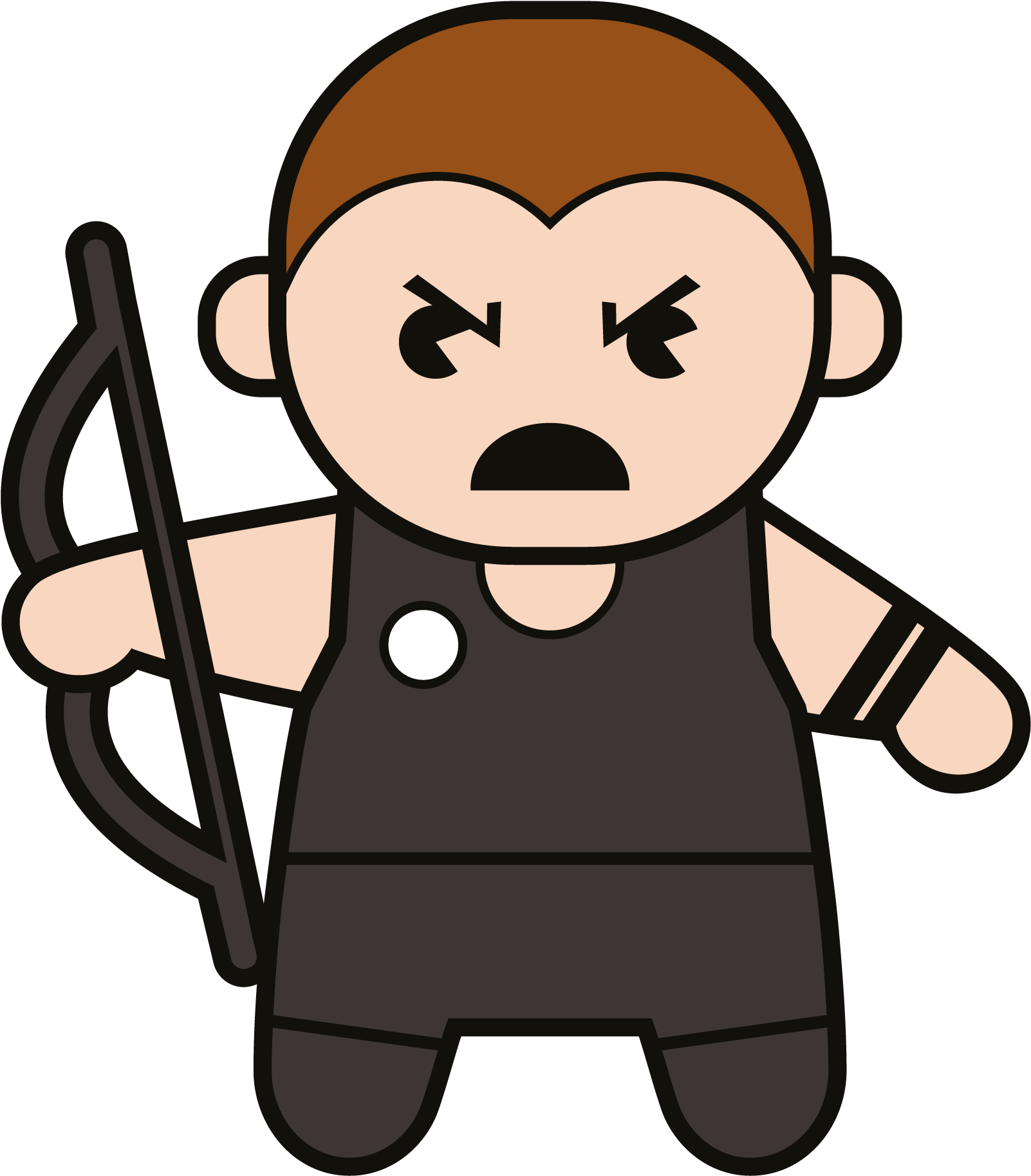 Clint Barton Clipart (2000x2000), Png Download