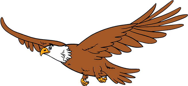 How To Draw An Eagle In A Few Easy Steps Easy Drawing - Step By Step Eagle Drawing Easy For Kids Clipart (678x600), Png Download