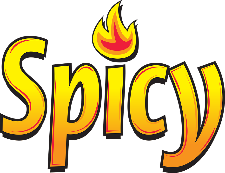 Hot And Spicy Font Clipart Full Size Clipart (5530948) PinClipart
