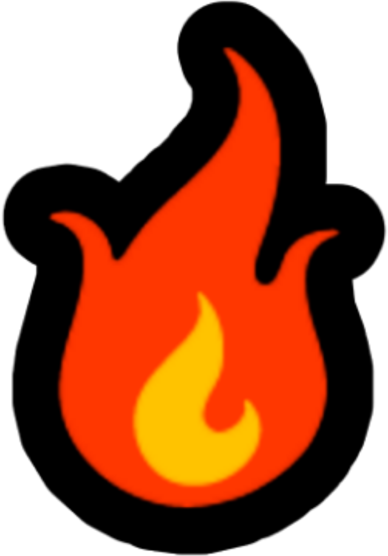 #fire #flame #fireflame #flames #fireflames #aesthetic Clipart (2508x2508), Png Download