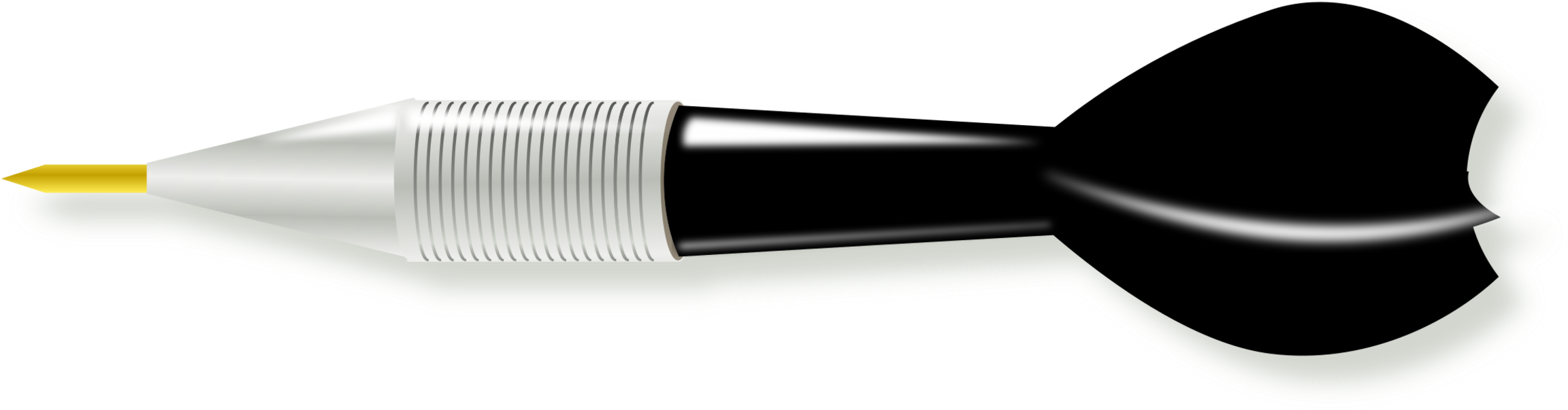 Brush,darts,sport - Tool Clipart (2476x750), Png Download