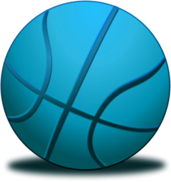 Blue Ball Clipart - Ball Blue Clipart - Png Download (600x640), Png Download