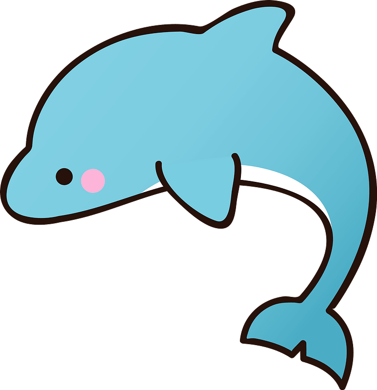 Dolphin Animal Clipart - Png Download (773x800), Png Download
