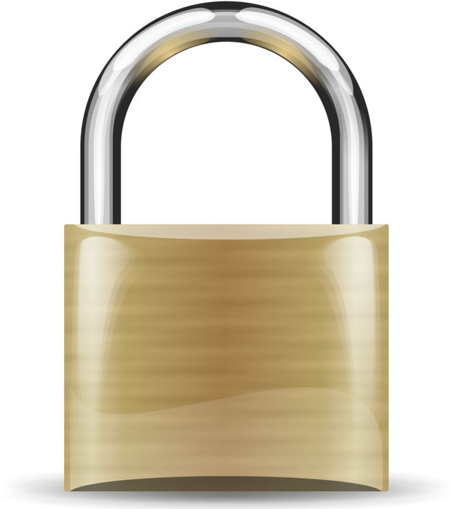 Padlock,hardware Accessory,metal - Padlock Png Clipart (750x750), Png Download