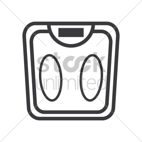 Weighing Scale Vector Image Clipart (600x600), Png Download