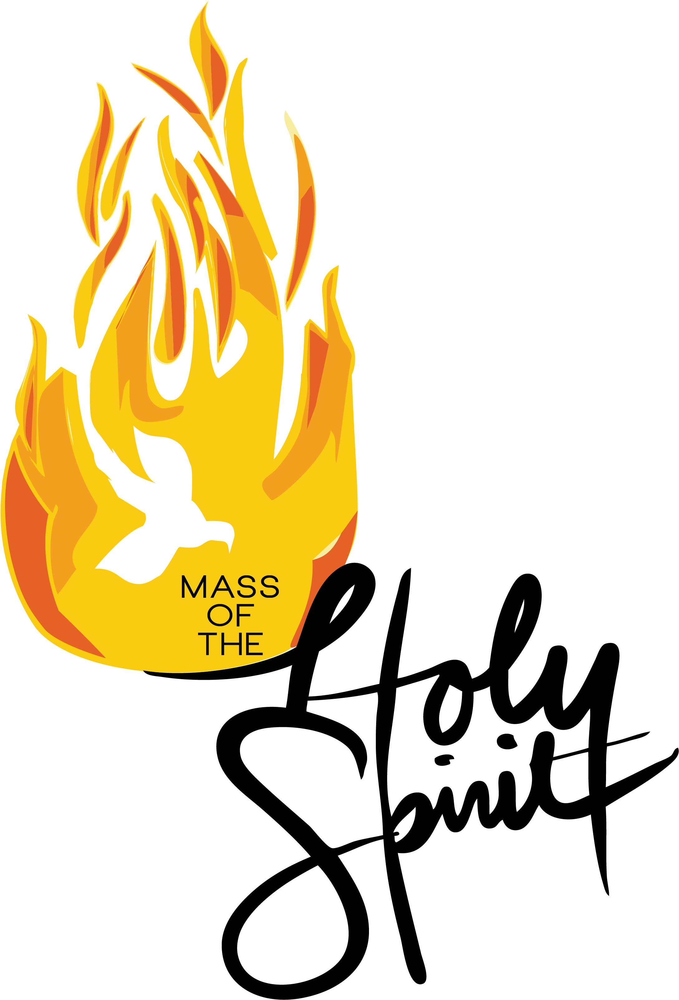 Mass Of The Holy Spirit 2019 Clipart (2550x3300), Png Download
