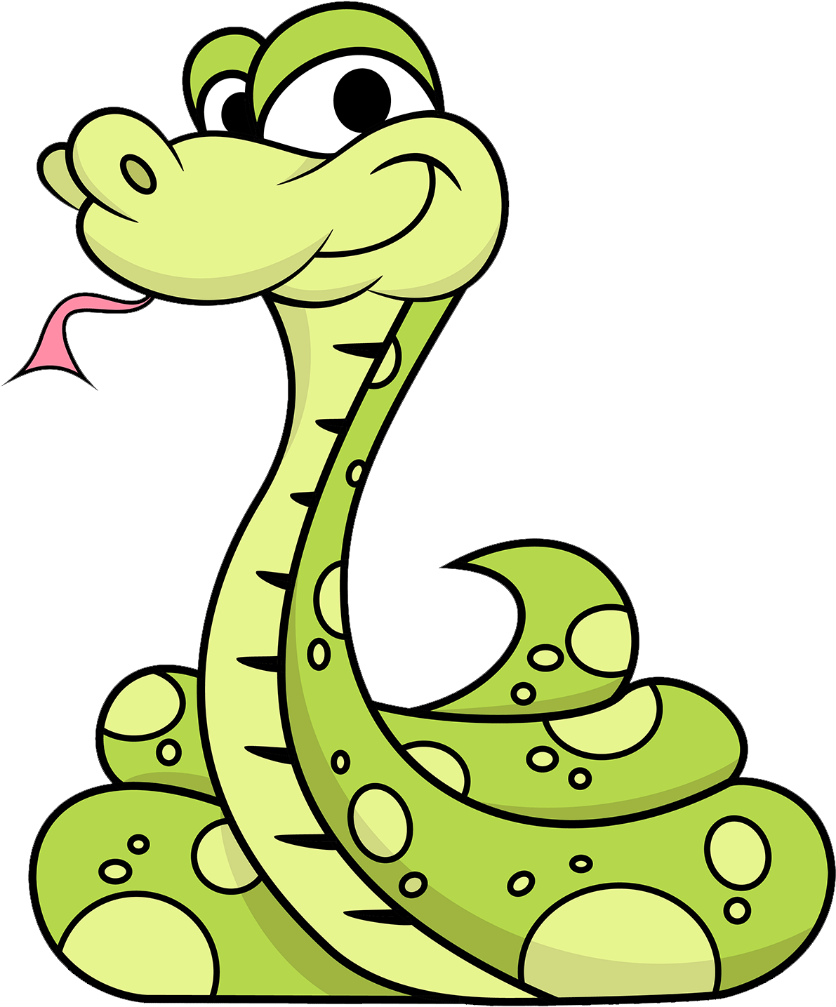 Snake Clipart Transparent Background"src="data - Transparent Cartoon Snake Png (1500x1500), Png Download