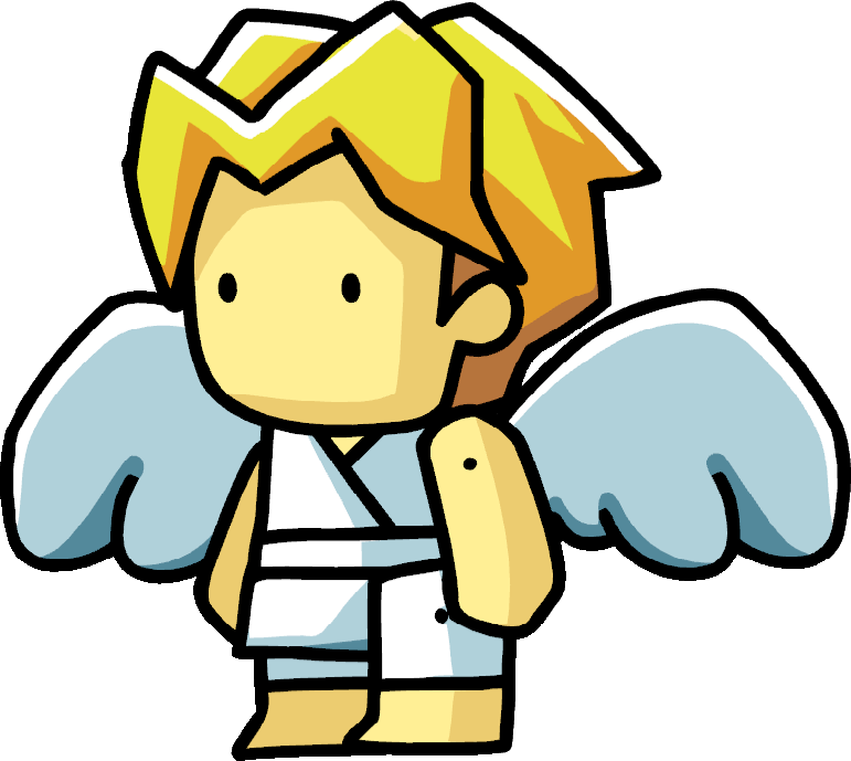 Male Clipart Guardian Angel - Hades Scribblenauts - Png Download (771x689), Png Download