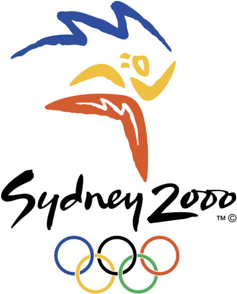 Summer Olympic Games 1996 Rio 2000 2020 Clipart - Sydney 2000 Olympics Logo - Png Download (800x600), Png Download