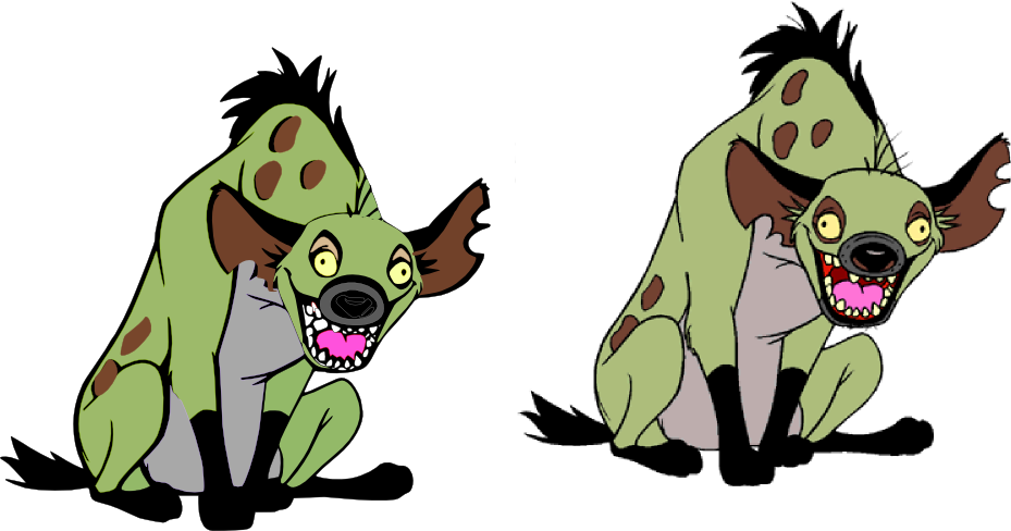 Movies, Personal Use, Lion King Colored Hyena, - Ed From Lion King Clipart (929x488), Png Download